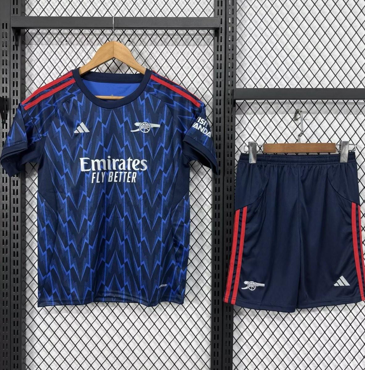 25-26 Arsenal Away Kids Kit