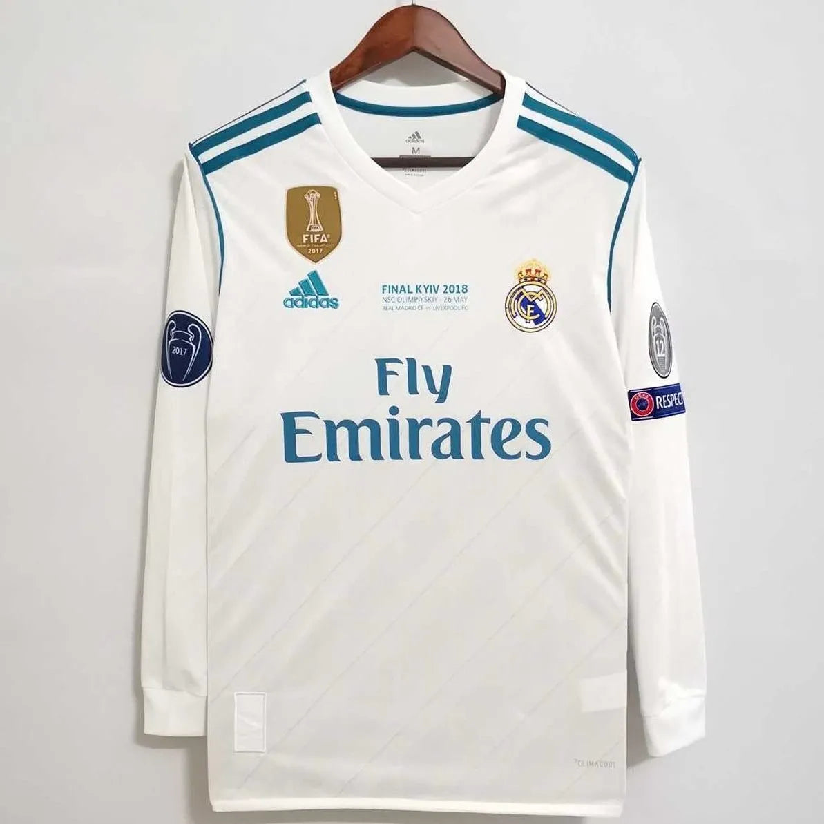 Real Madrid Final Champions League 2018 Long Sleeve Ronaldo 7