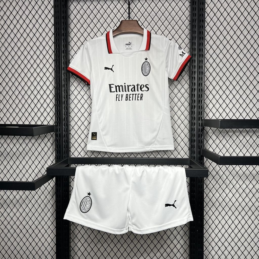 24-25 AC Milan Away Kids Kit