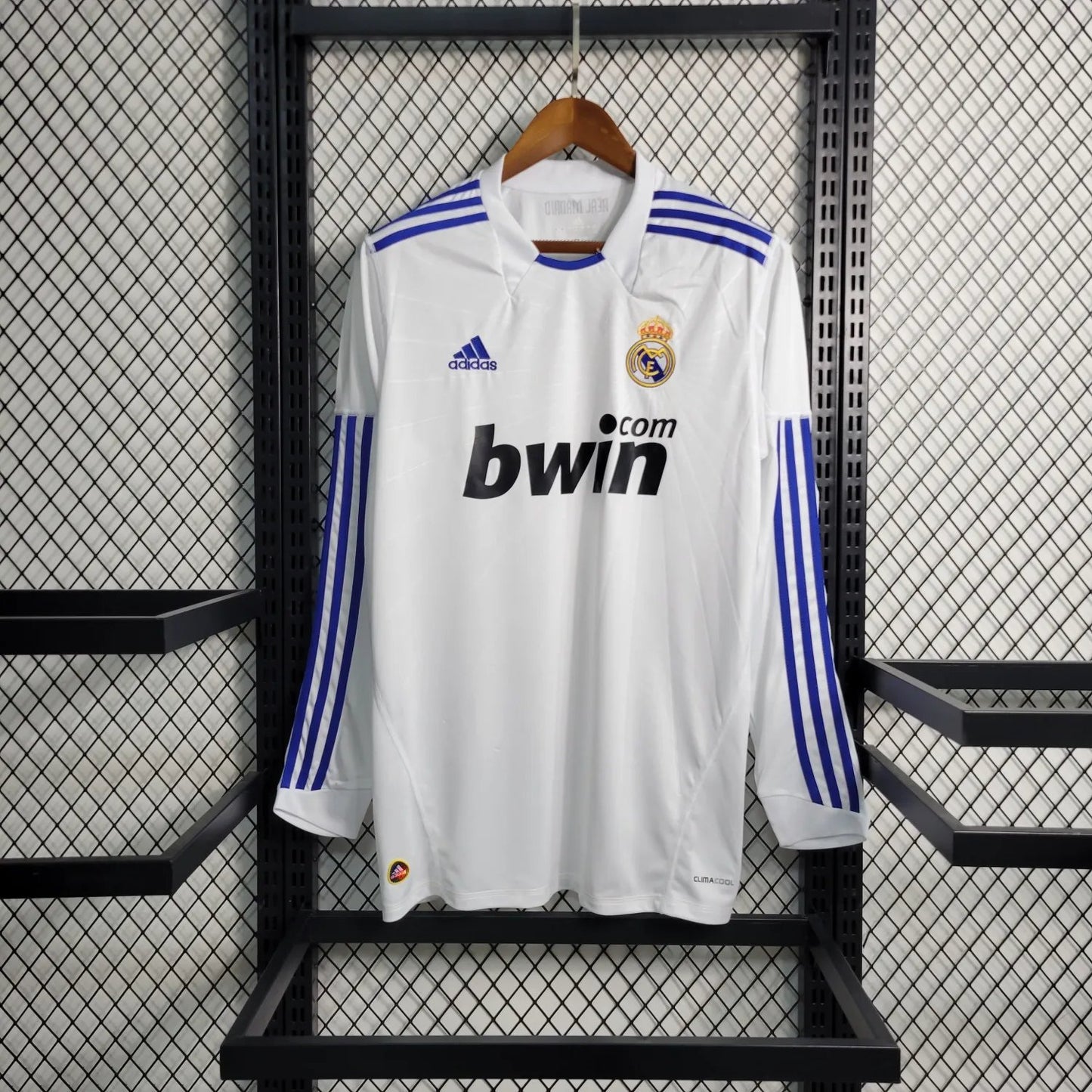 10-11 Real Madrid Home Long Sleeve Retro