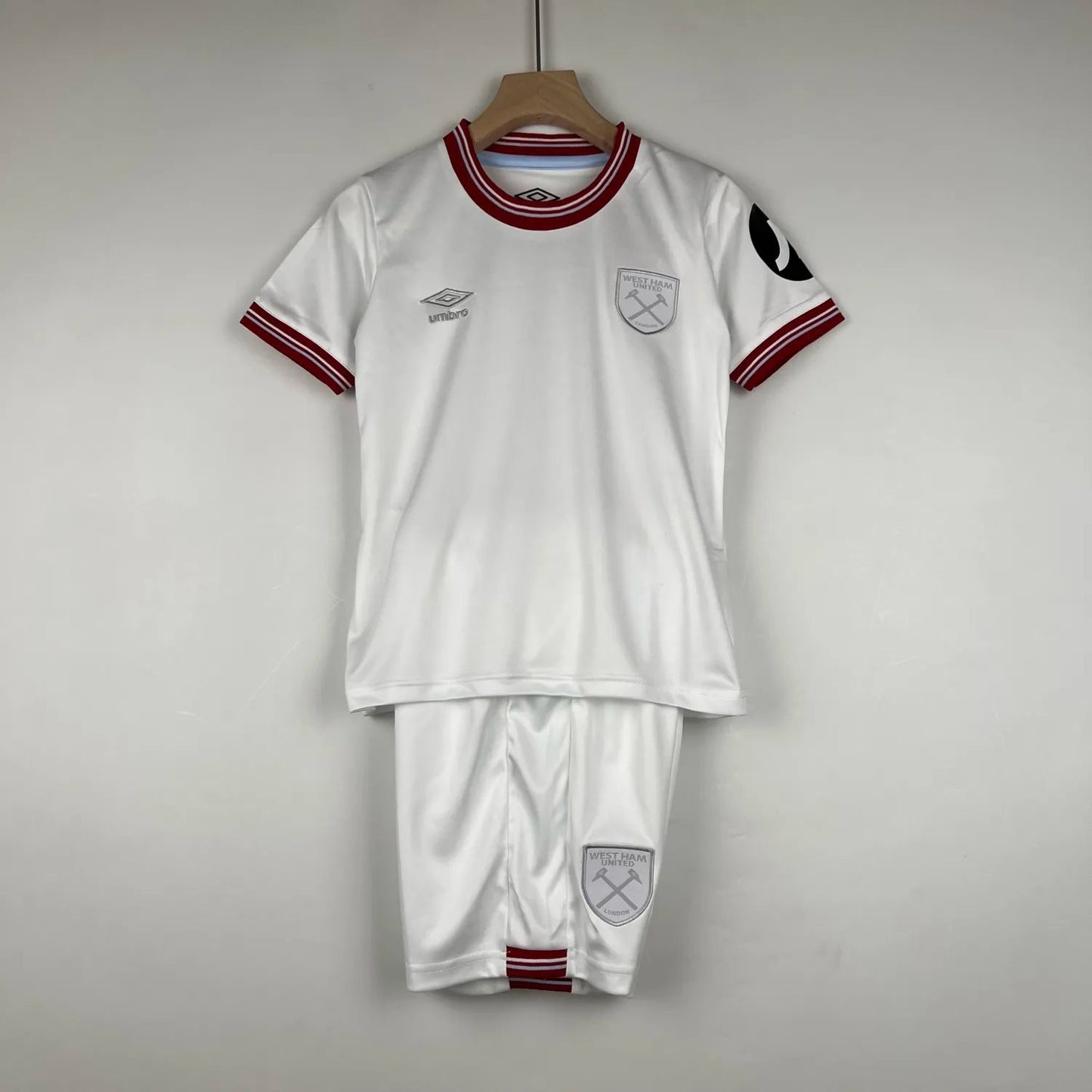 23-24 West Ham United Away Kids Kit