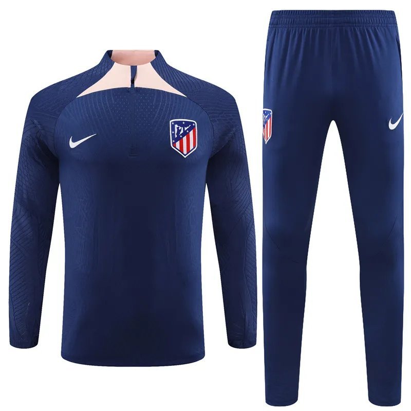 23-24 Atletico Madrid Blue Training Suit