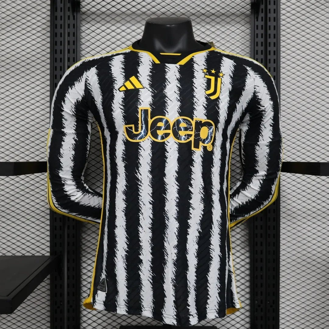 23-24 Juventus Home Long sleeve Player Version