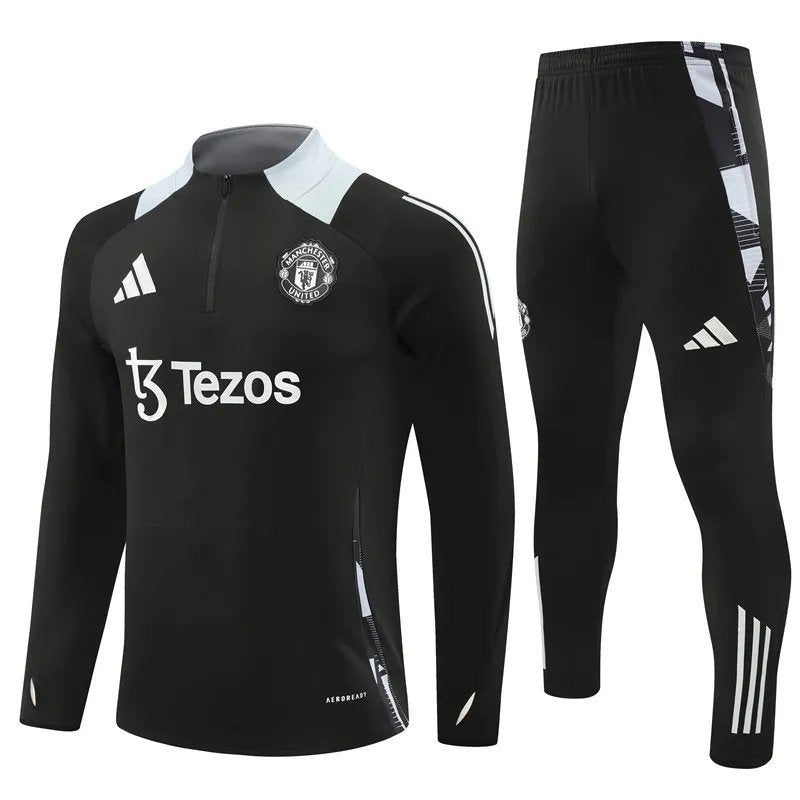 24-25 Manchester United Black Training Suit