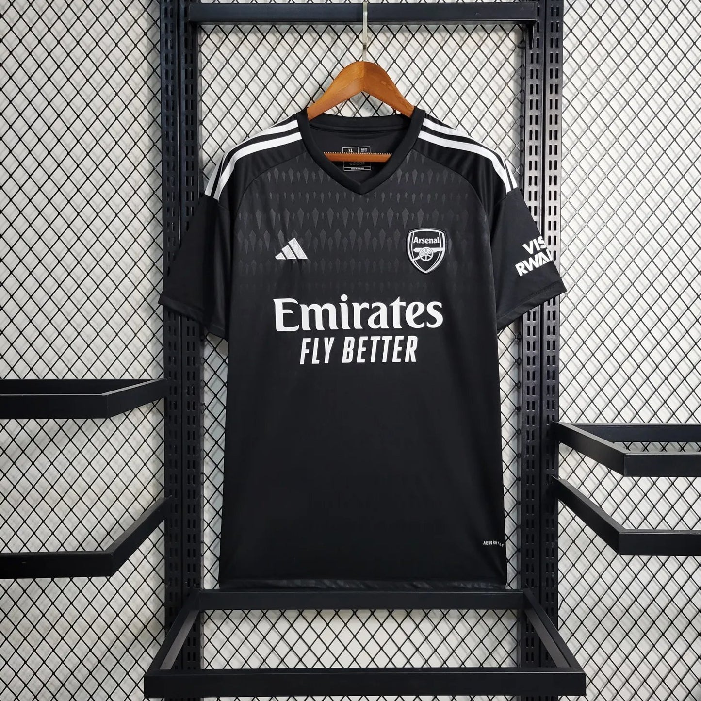 23-24 Arsenal Black Goal Keeper Fan Version