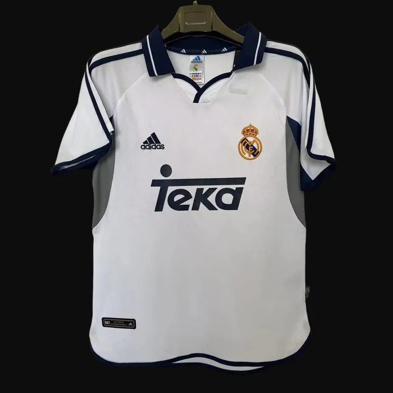 2000-01 Real Madrid Home Retro