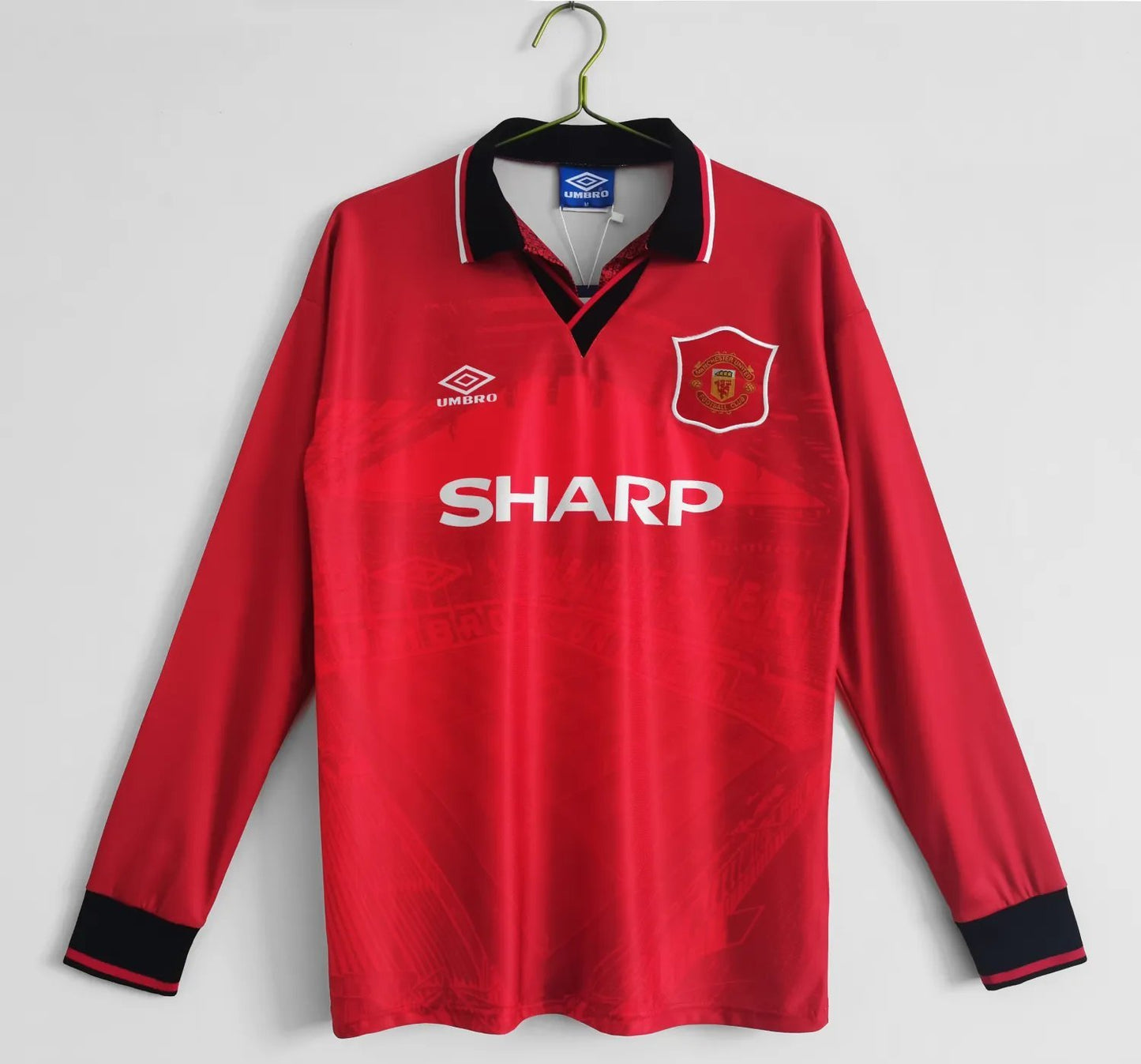 94-96 Manchester United Home Long Sleeve Retro