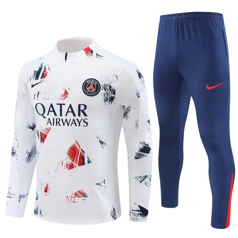24-25 PSG White Training Suit