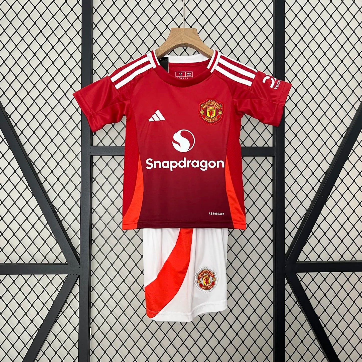 24-25 Manchester United Home Kids Kit