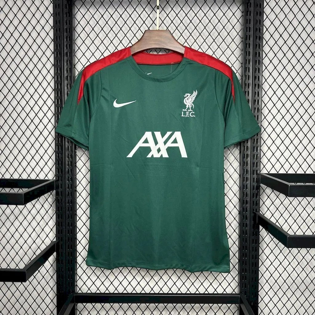 24-25 Liverpool Dark Green Training Fan Version
