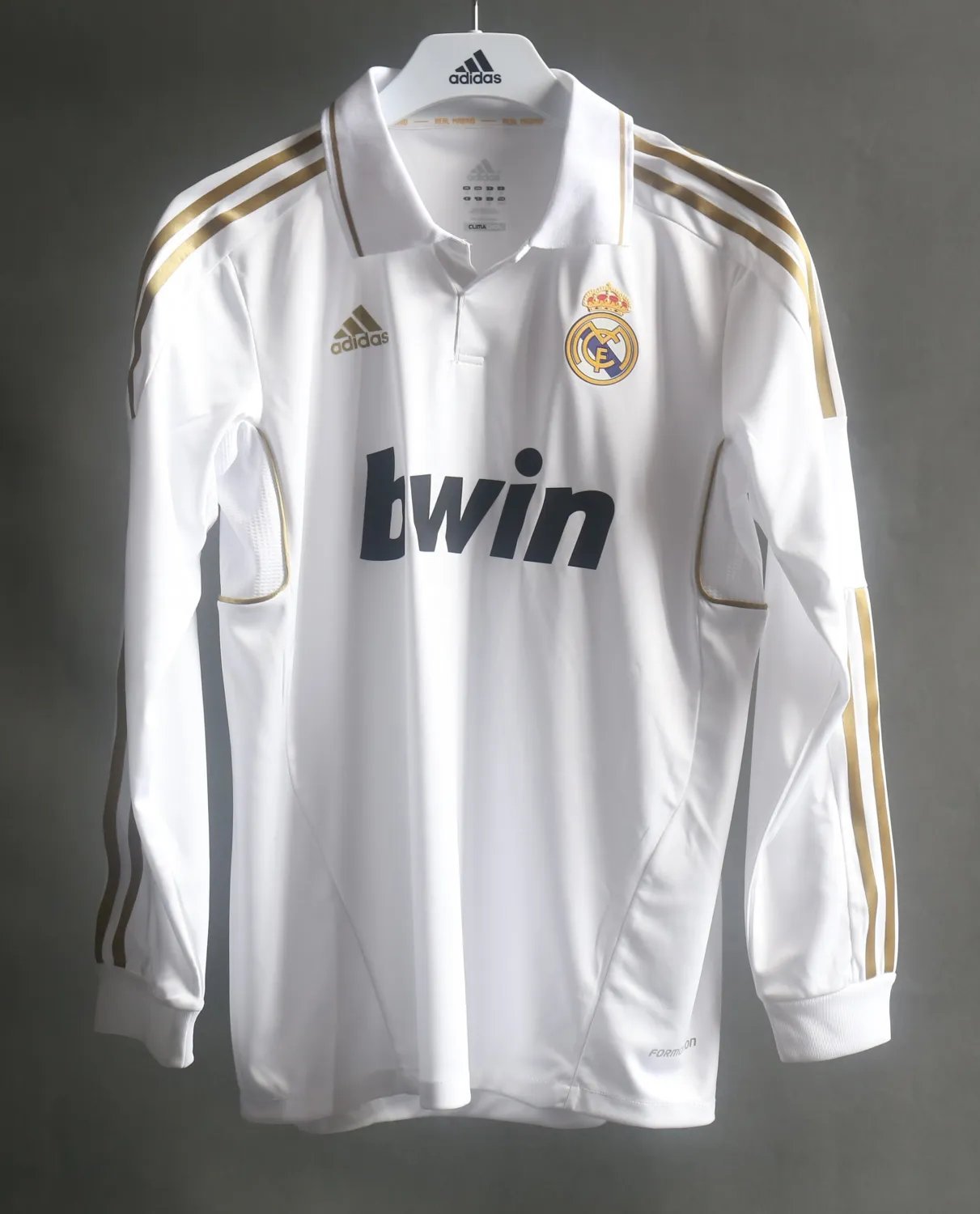 11-12 Real Madrid Home Long Sleeve Retro Player Version
