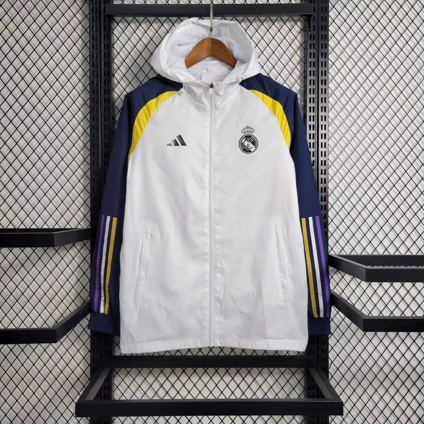 23-24 Real Madrid Red Windbreaker