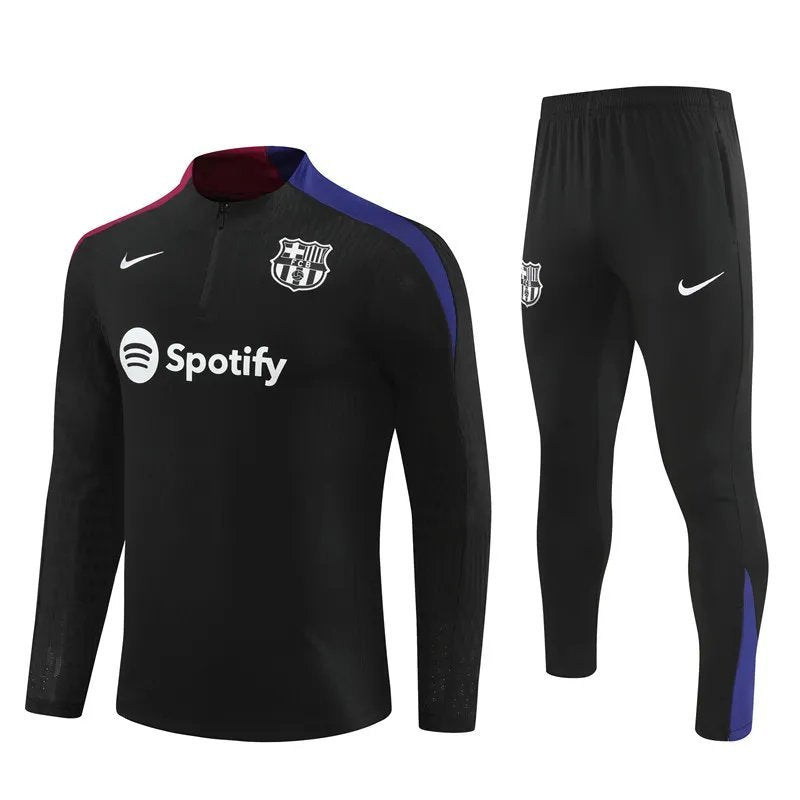 24-25 Barcelona Black Training Suit