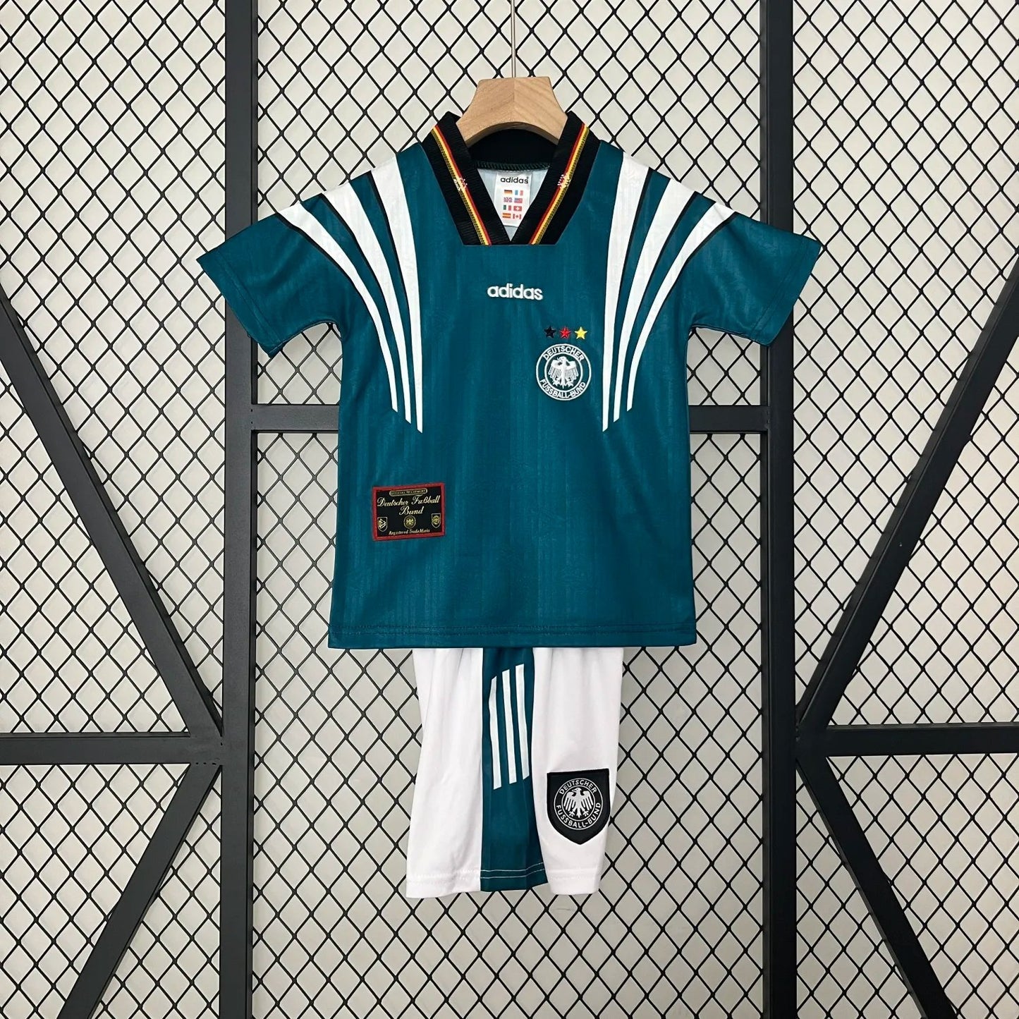 Retro 1996 Germany Away Kids Kit