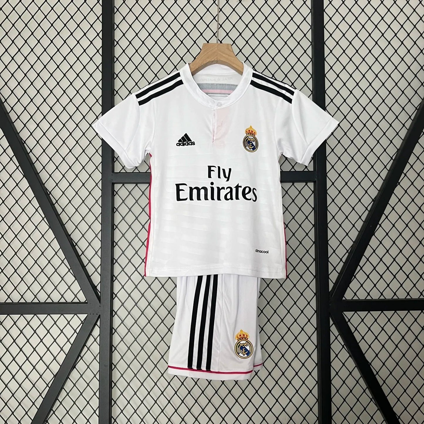 Retro14-15 Real Madrid Home Kids Kit