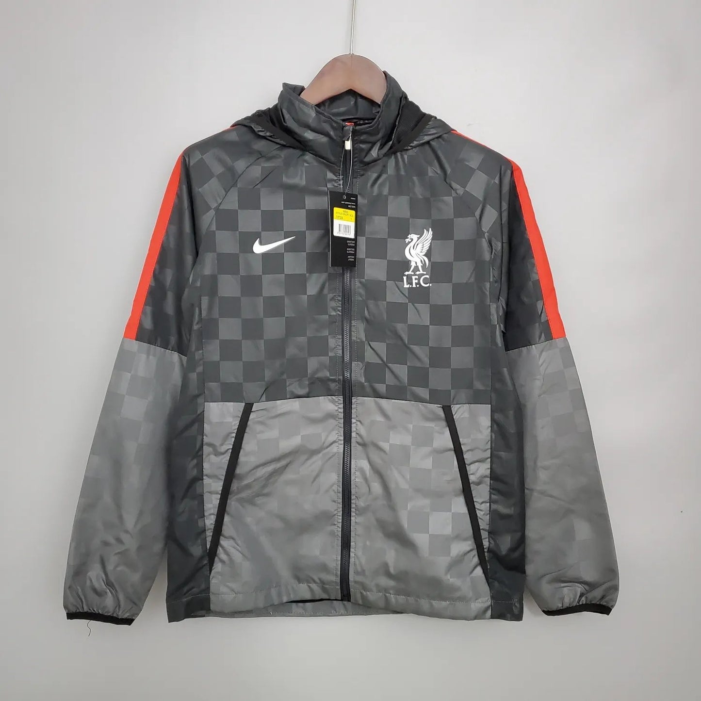 21-22 Windbreaker Liverpool Black Plaid