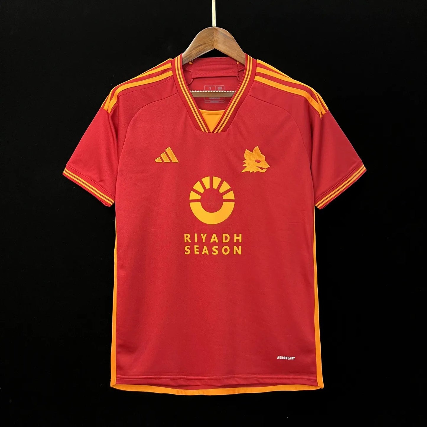 23-24 AS Roma Home Fan Version Sponsored
