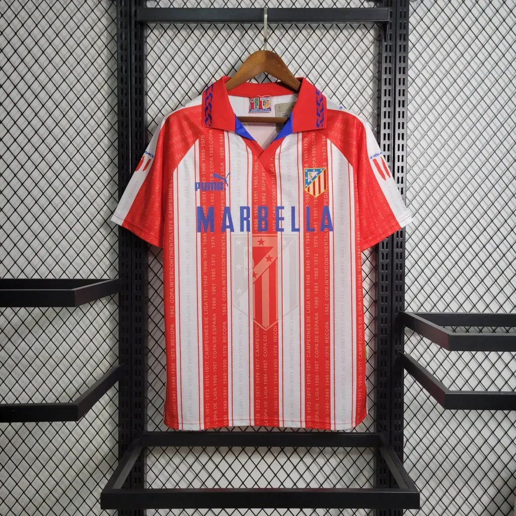 1995-96 Atletico Madrid Home Retro