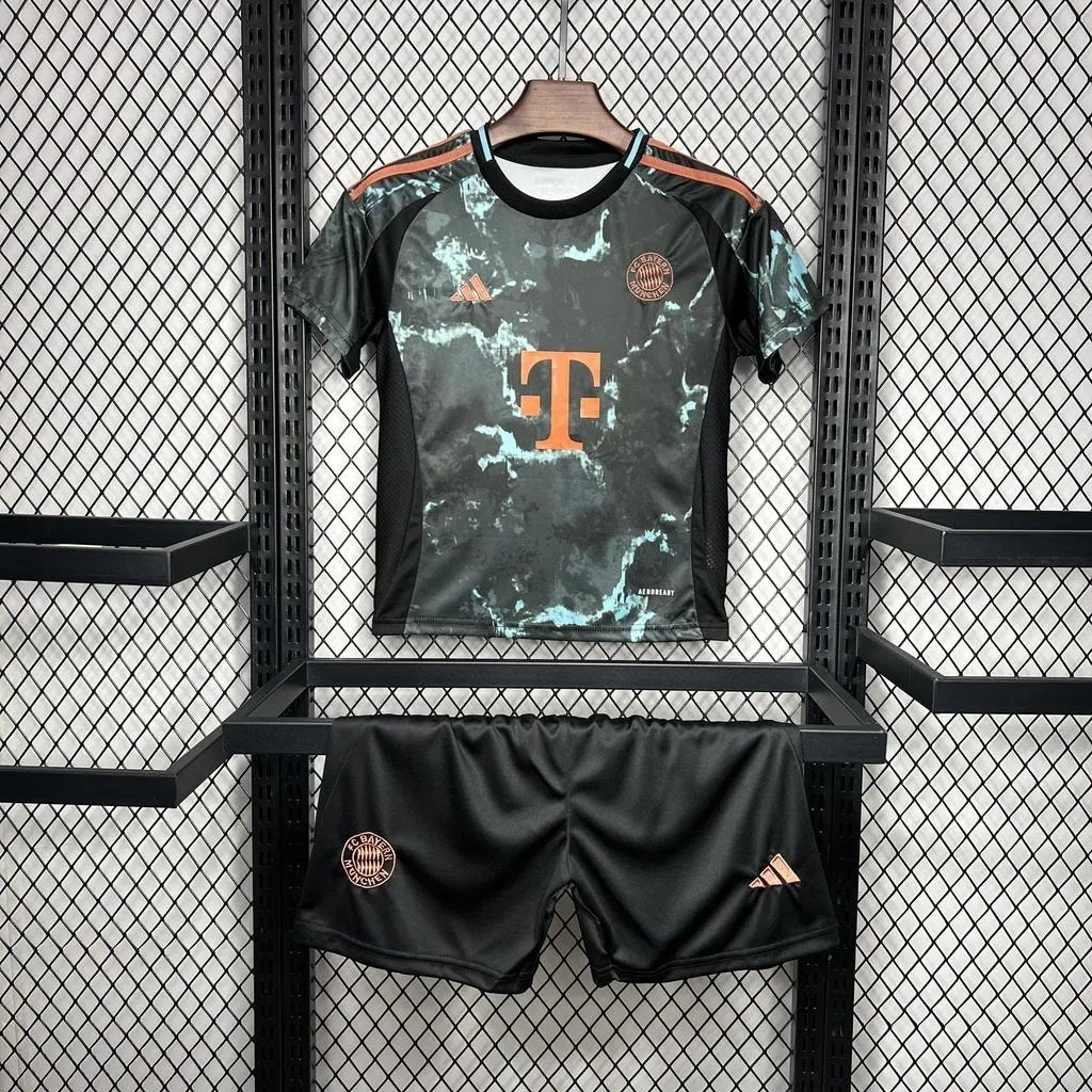 24-25 Bayern Munich Away Kids Kit