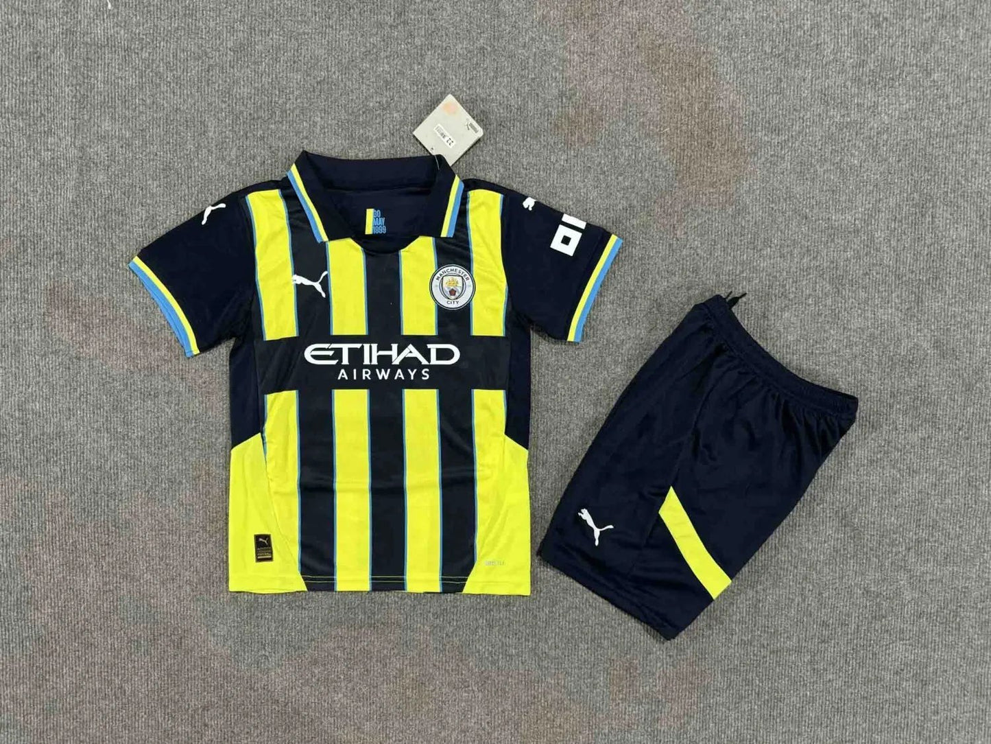 24-25 Manchester City Away Kids Kit