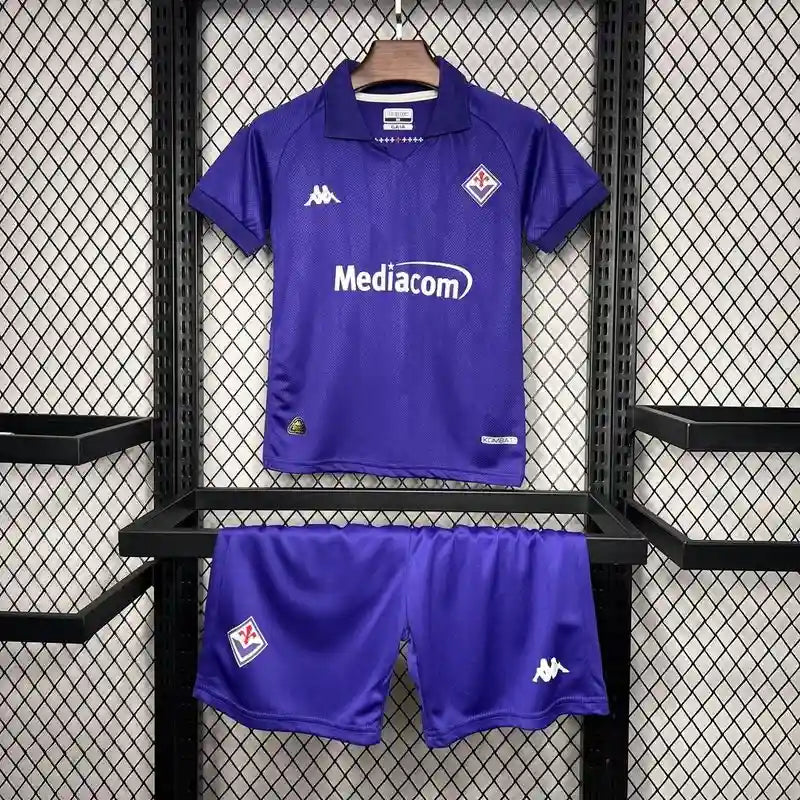 24-25 Fiorentina Home Kids Kit