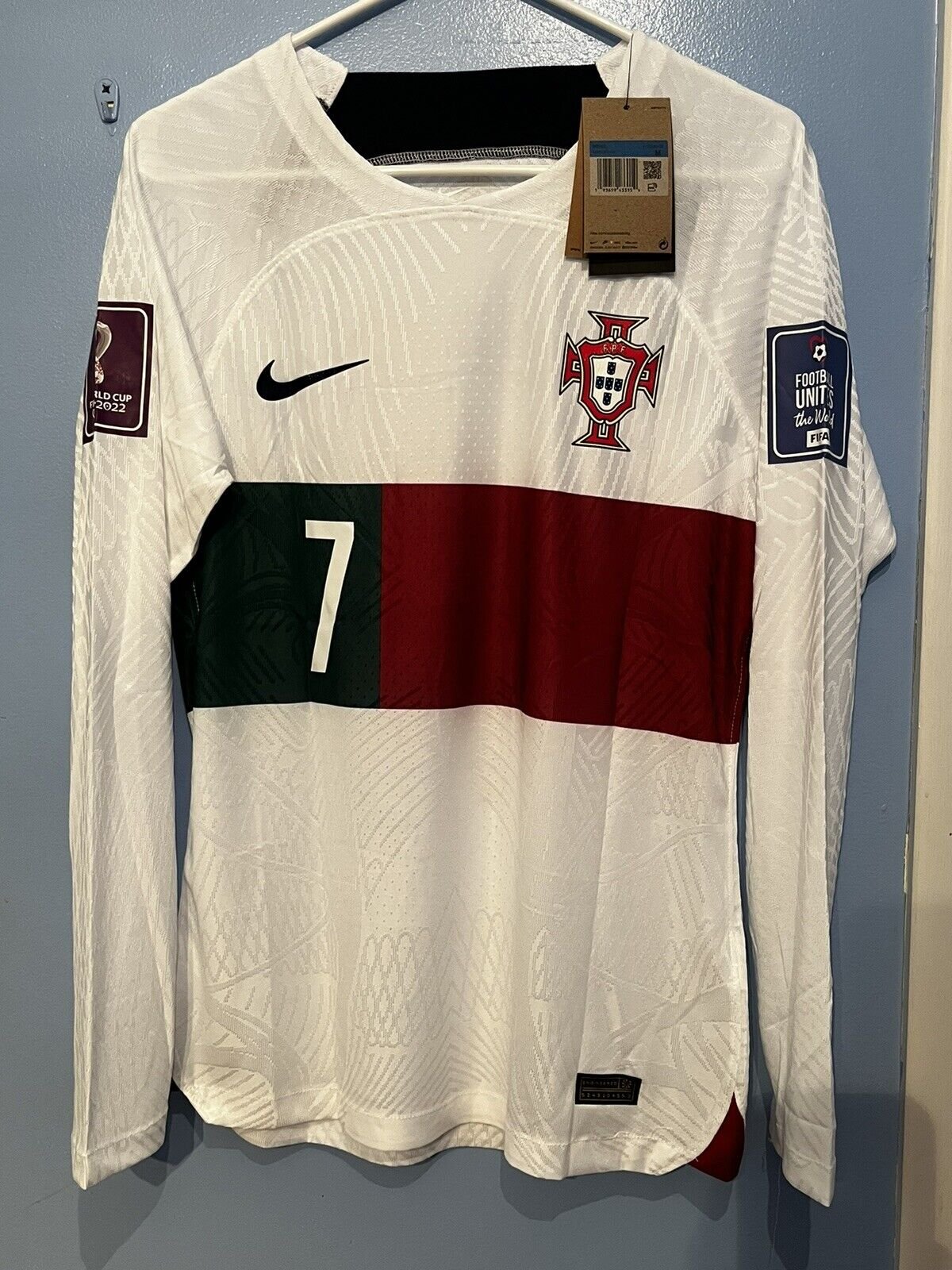 Portugal Away Long Sleeve 2022 WORLD CUP Ronaldo 7