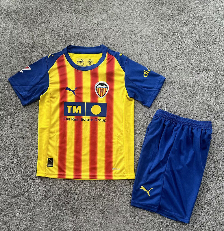 25-26 Valencia CF Third Kids Kit