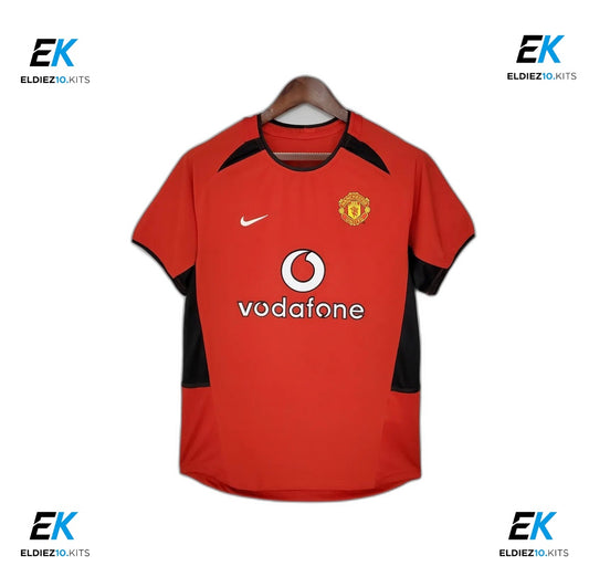 02-04 Manchester United Home Red Retro