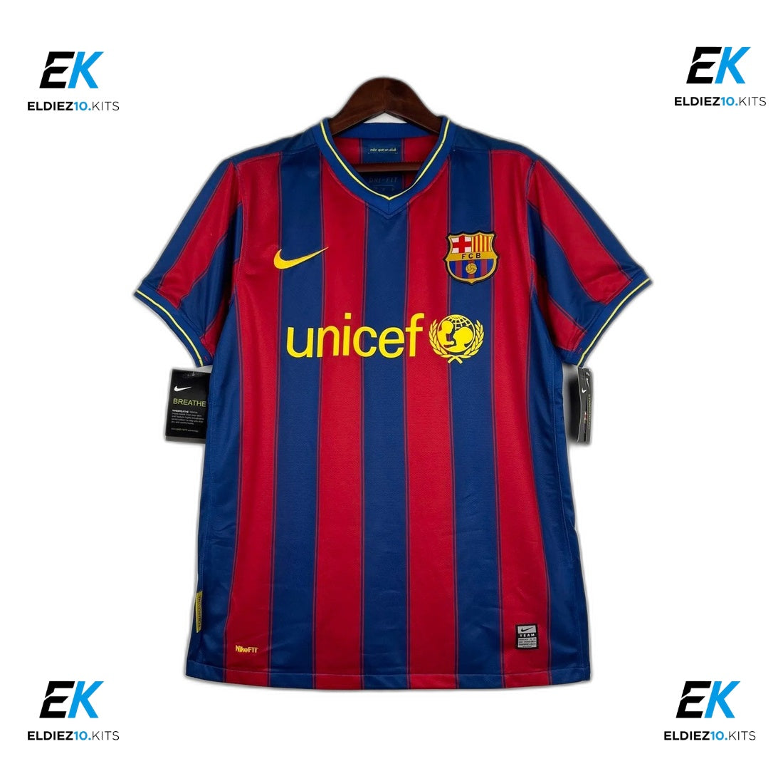 09-10 Barcelona Home Retro Ibrahimović 9