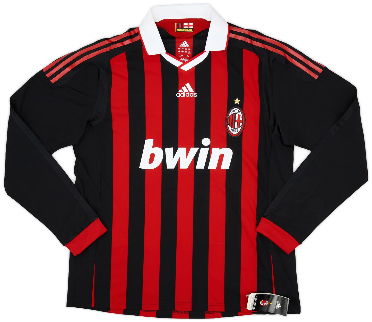AC Milan 09/10 Home Long Sleeve Beckham 32