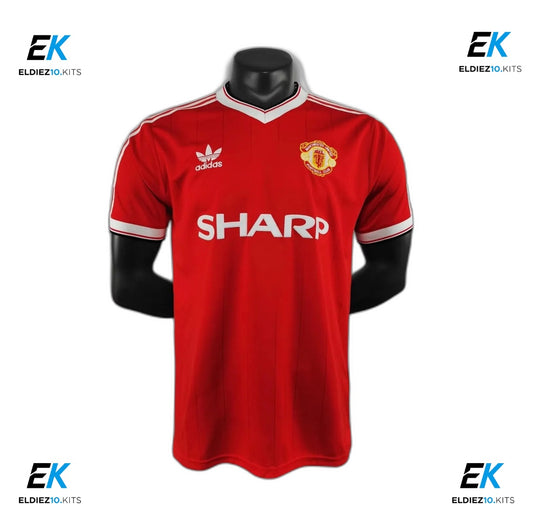 1984 Manchester United Home Retro