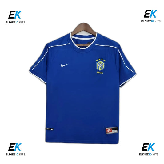 1998 Brazil Away Retro