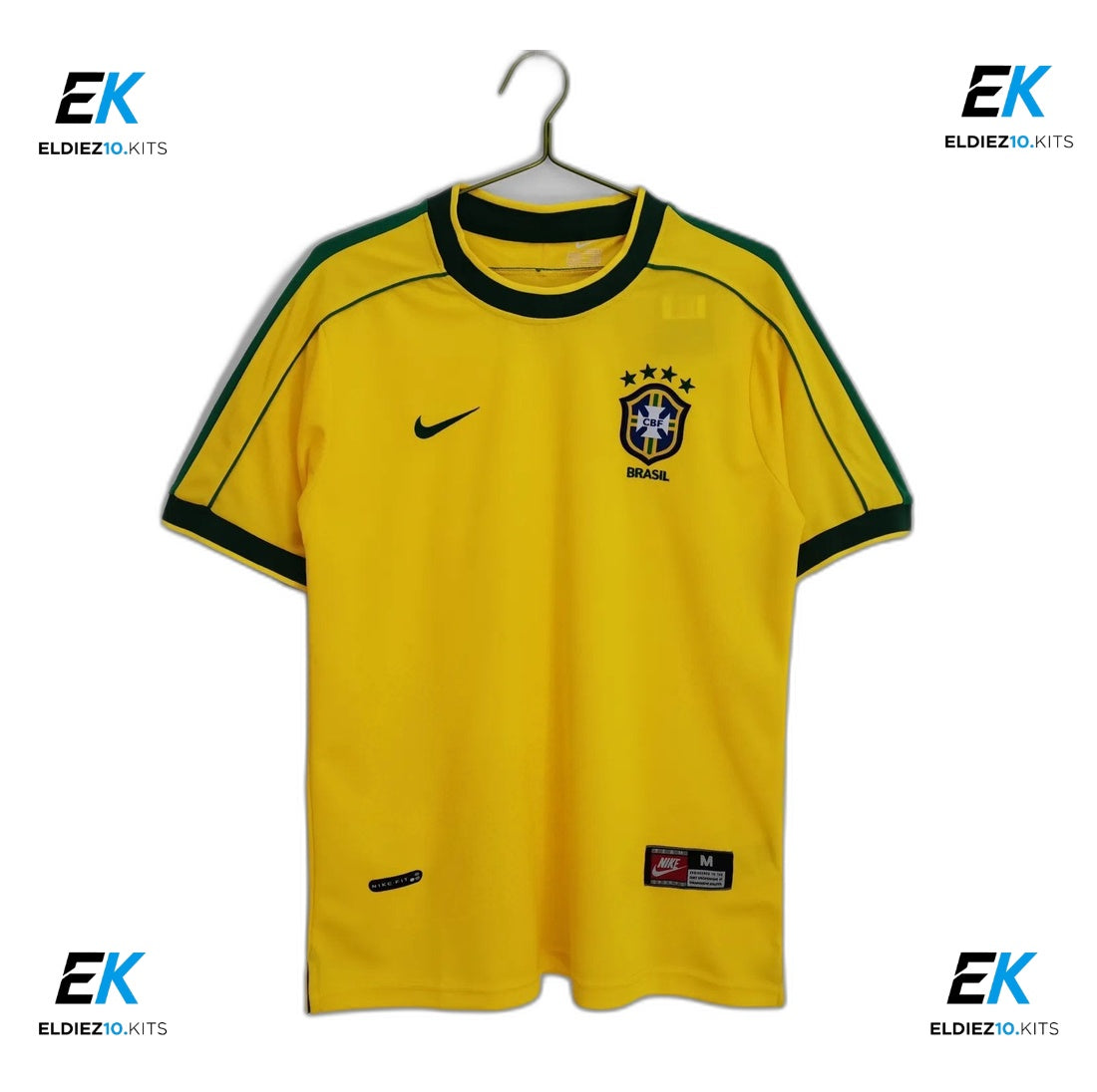 1998 Brazil Home Retro