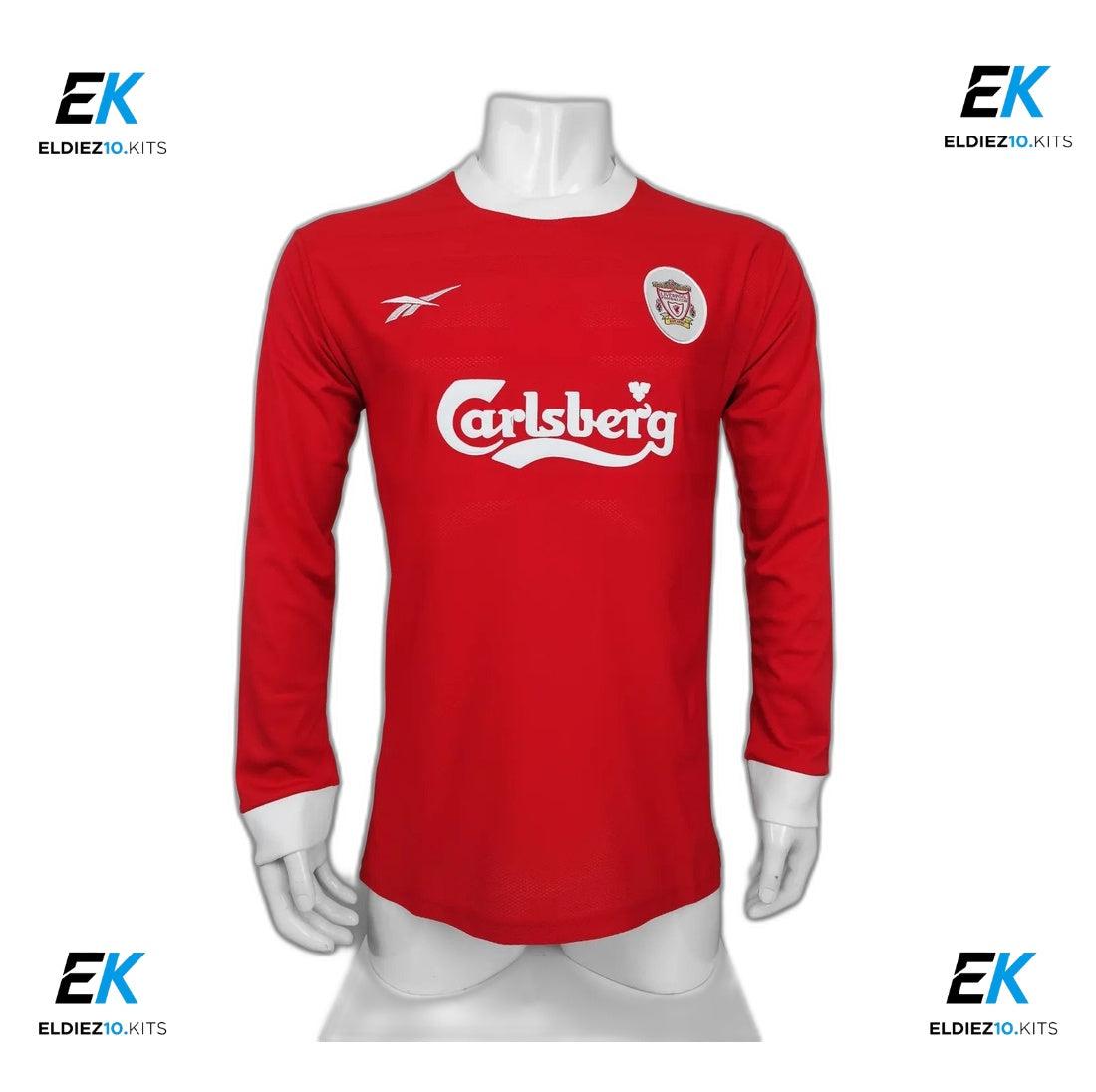 1998 Liverpool Home Long Sleeve Retro