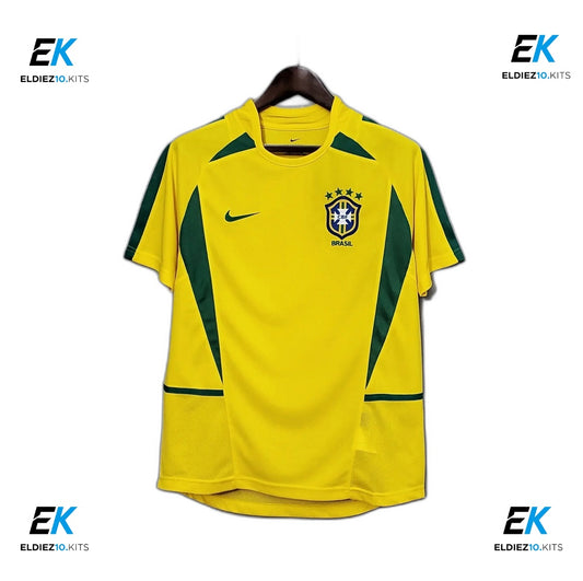 2002 Brazil Home Retro