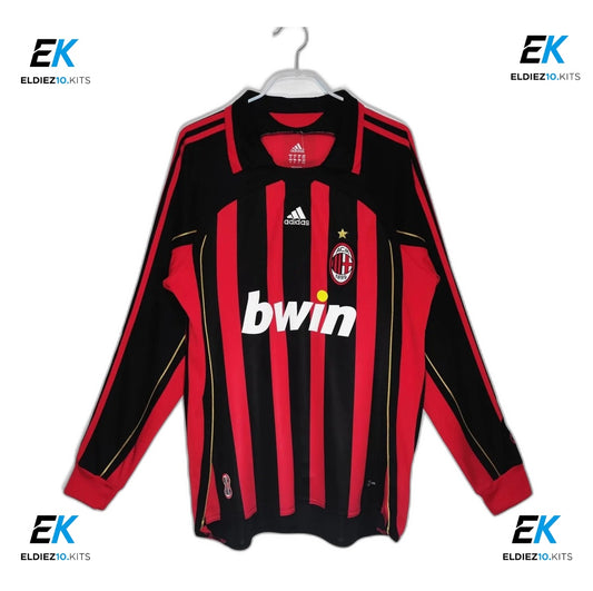 2006-07 AC Milan Home Long Sleeve Retro