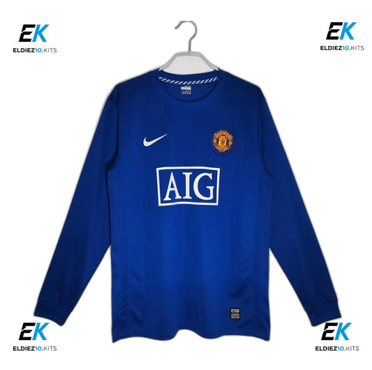 2008-09 Manchester United Third Long Sleeve Retro