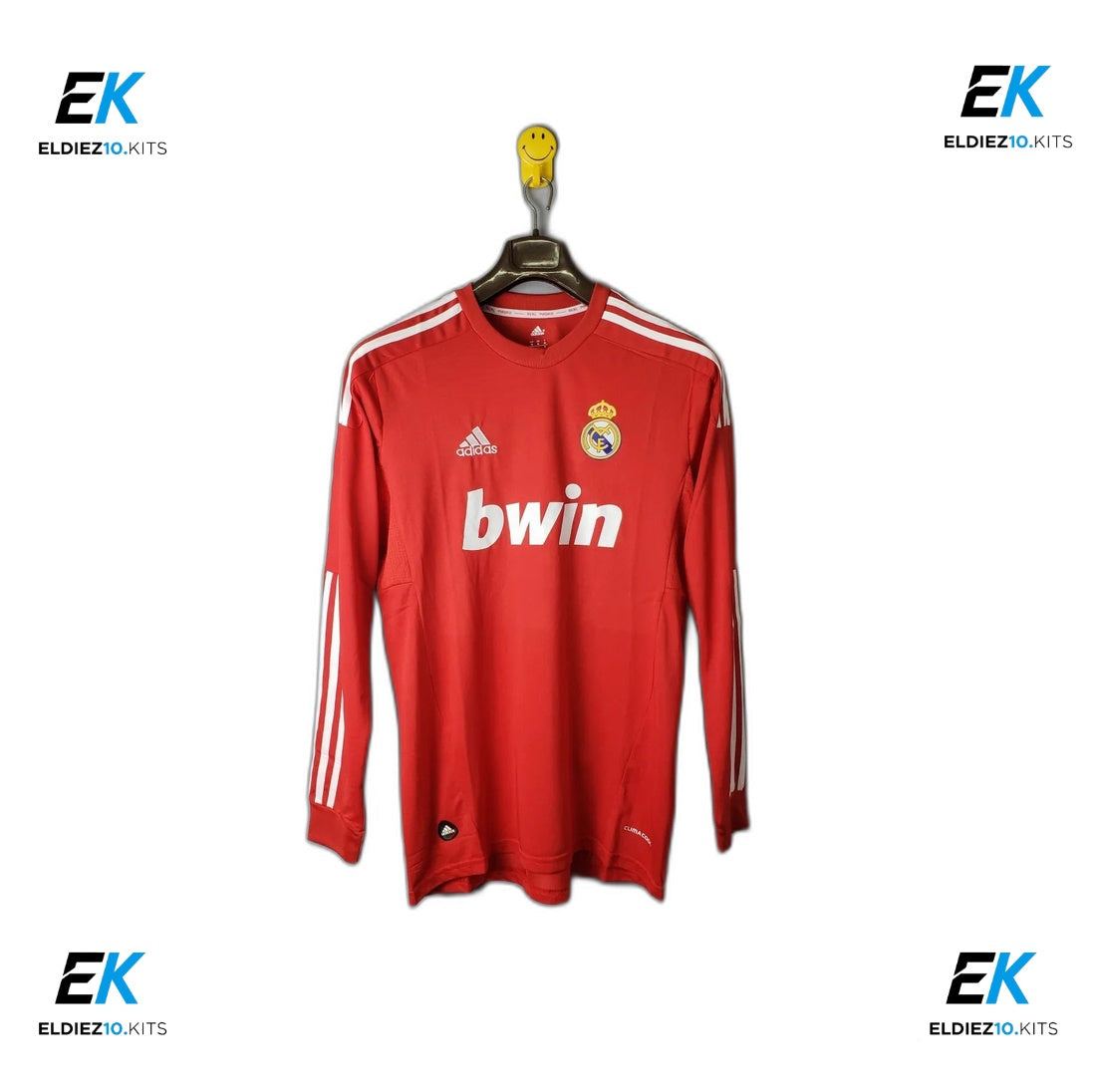 2012 Real Madrid Red Long Sleeve Retro