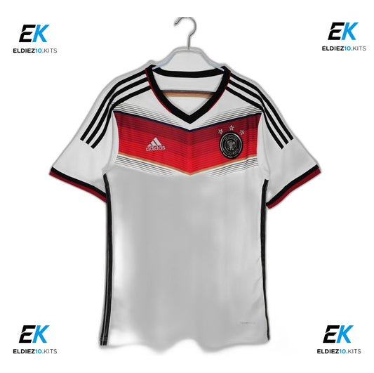 2014 Germany Home 3 Stars Retro