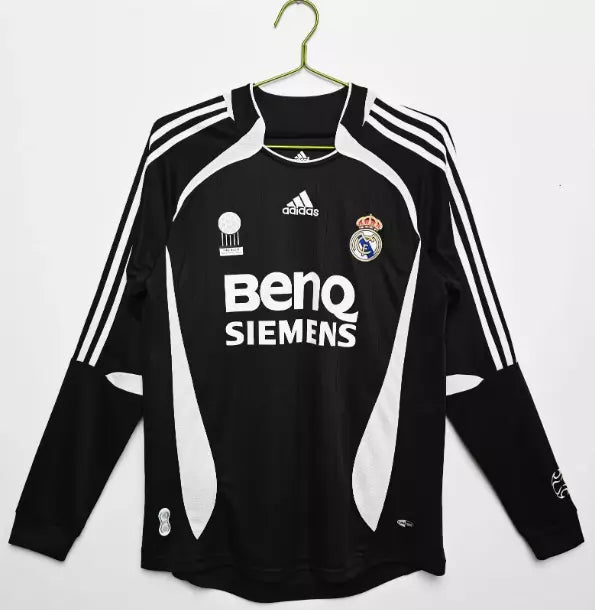 Real Madrid 06/07 Away Long Sleeve Beckham 23