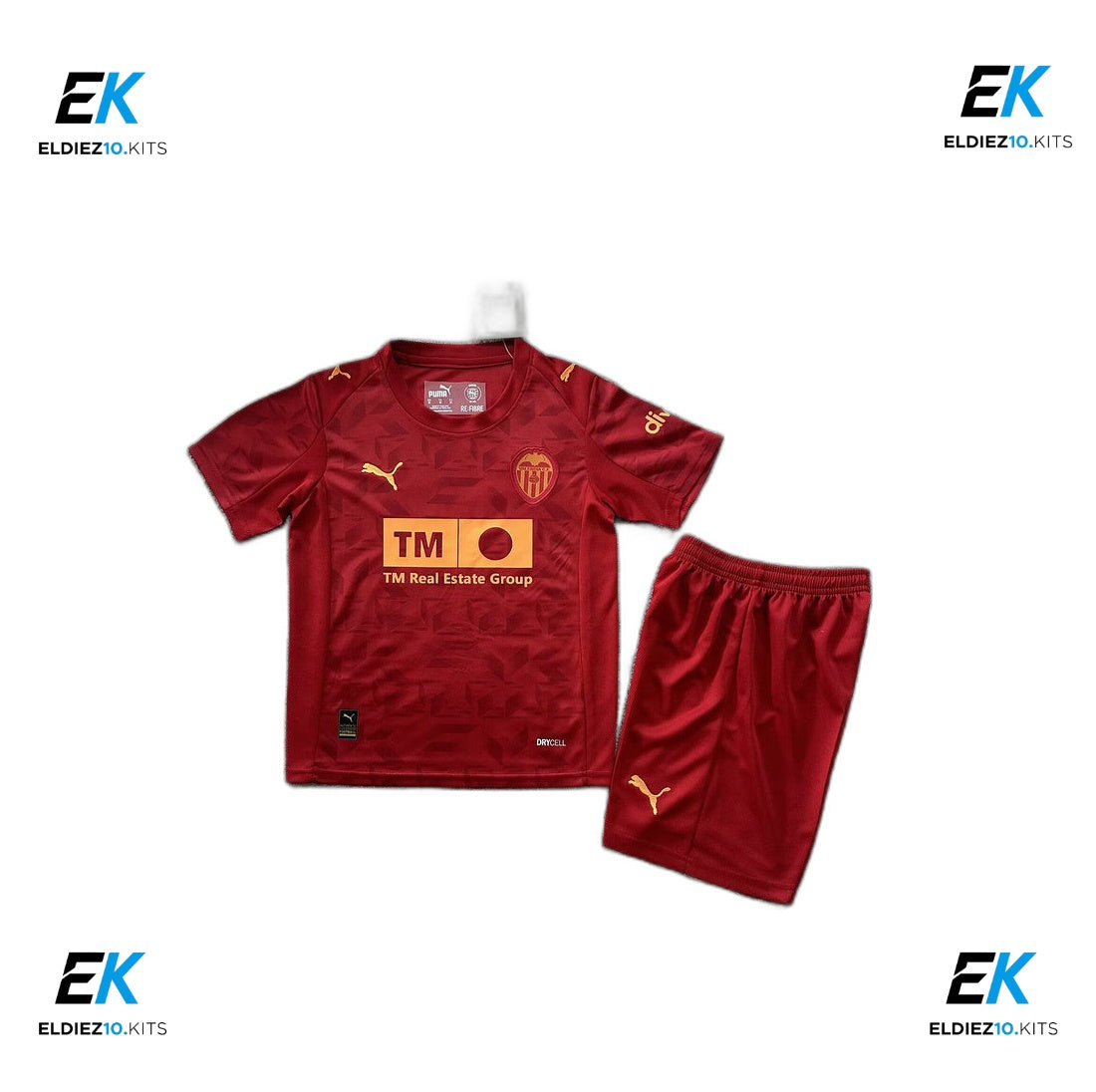 25-26 Valencia CF Away Kids Kit