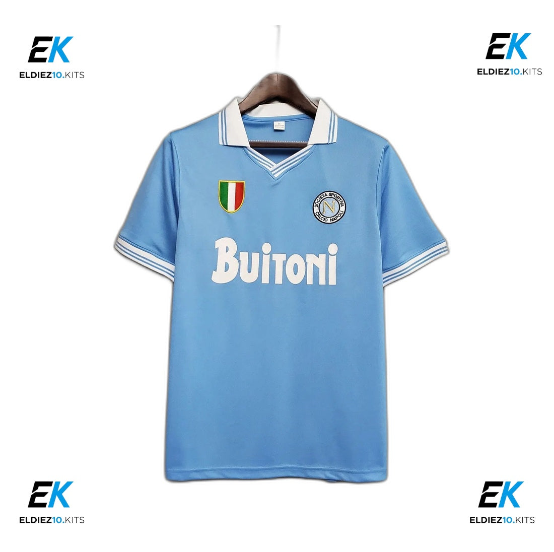 86-87 Napoli Home Retro