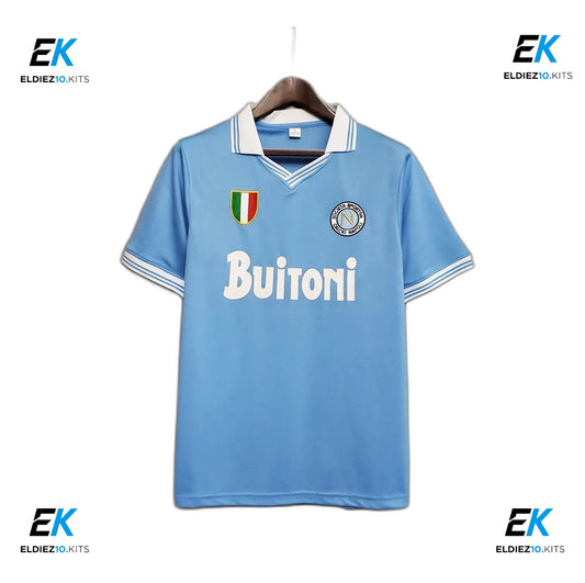 86-87 Napoli Home Retro