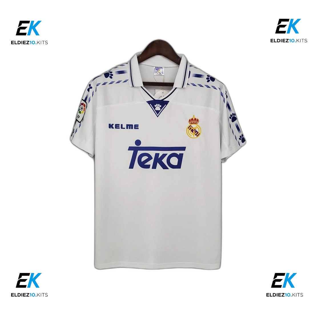 96-97 Real Madrid Home Retro