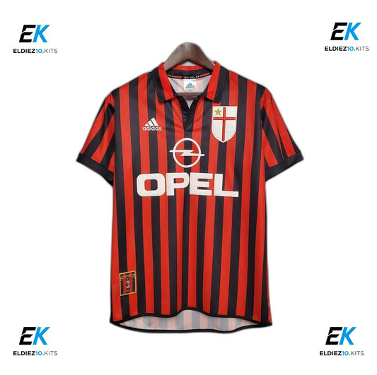 99-00 AC Milan Centenary Home Retro