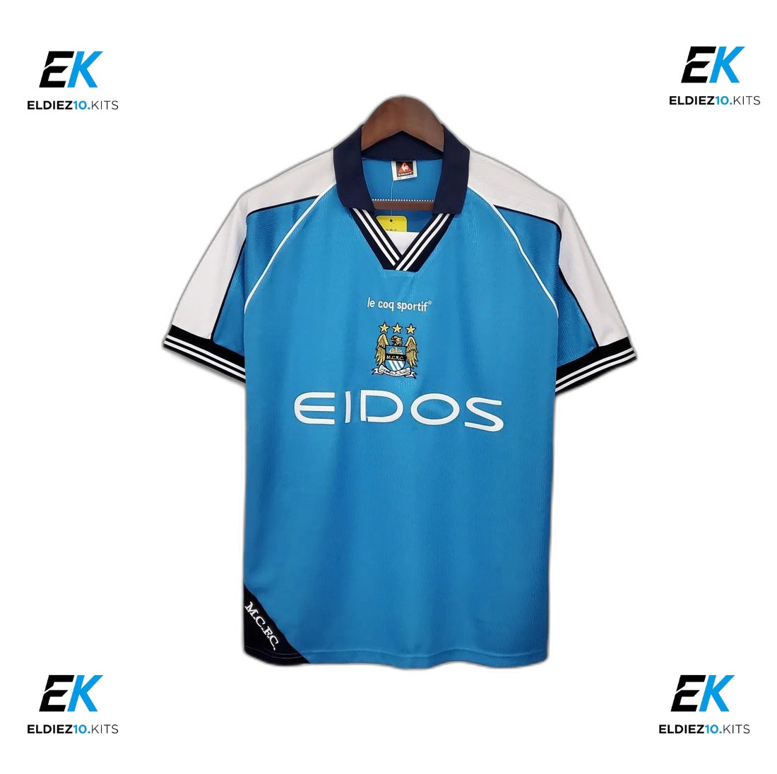 99-01 Manchester City Home Retro