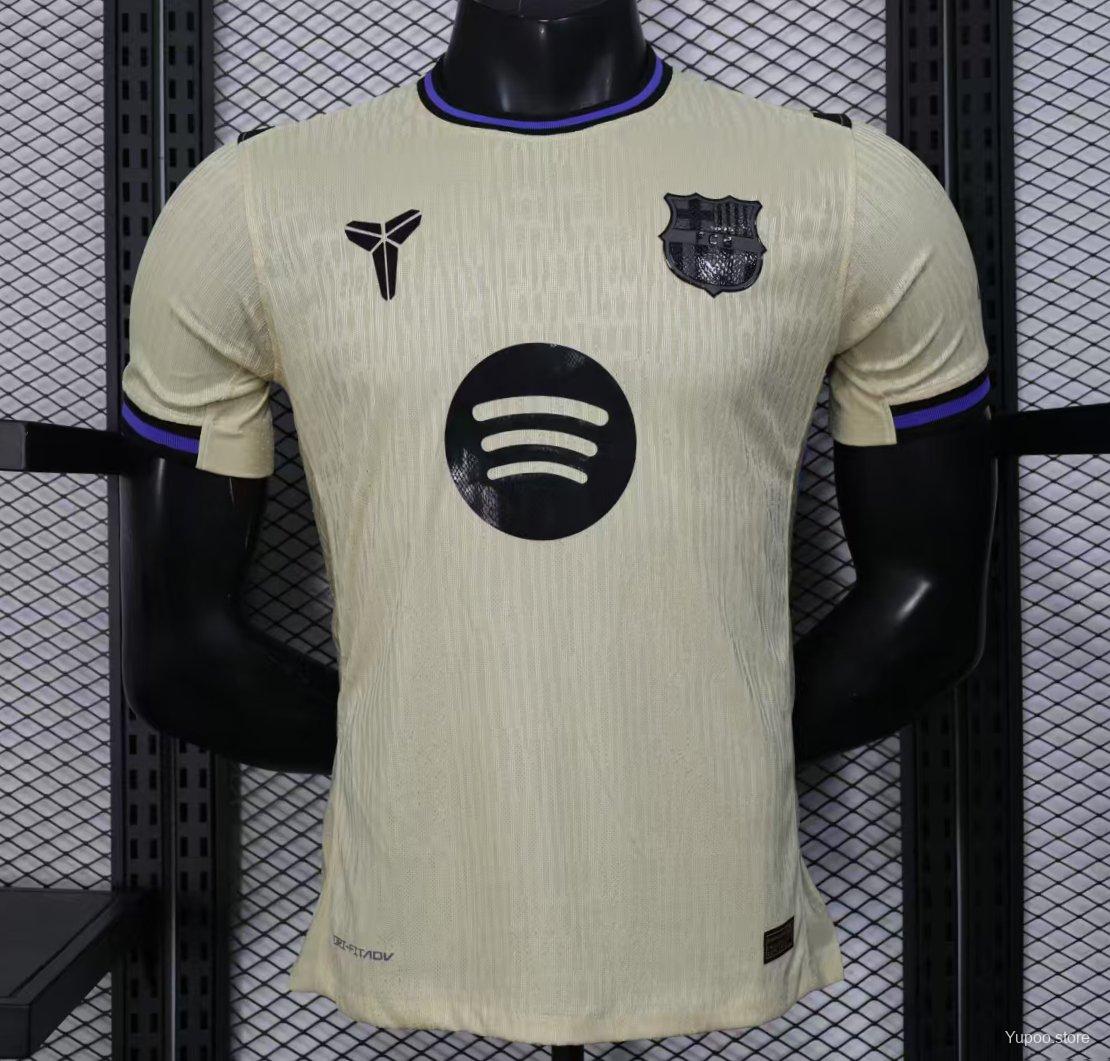 25-26 Barcelona Away Player Version Lamine Yamal 10