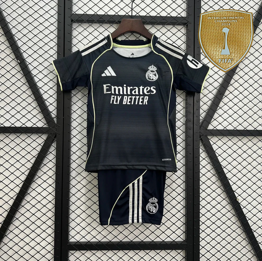 25-26 Real Madrid Away Kids Kit