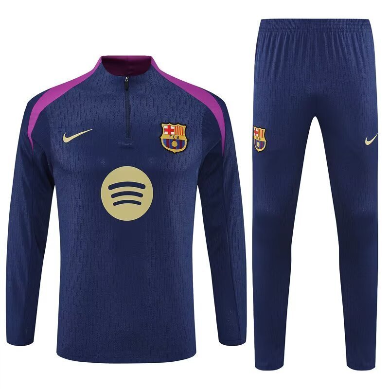 25-26 Barcelona Navy Blue Training Suit