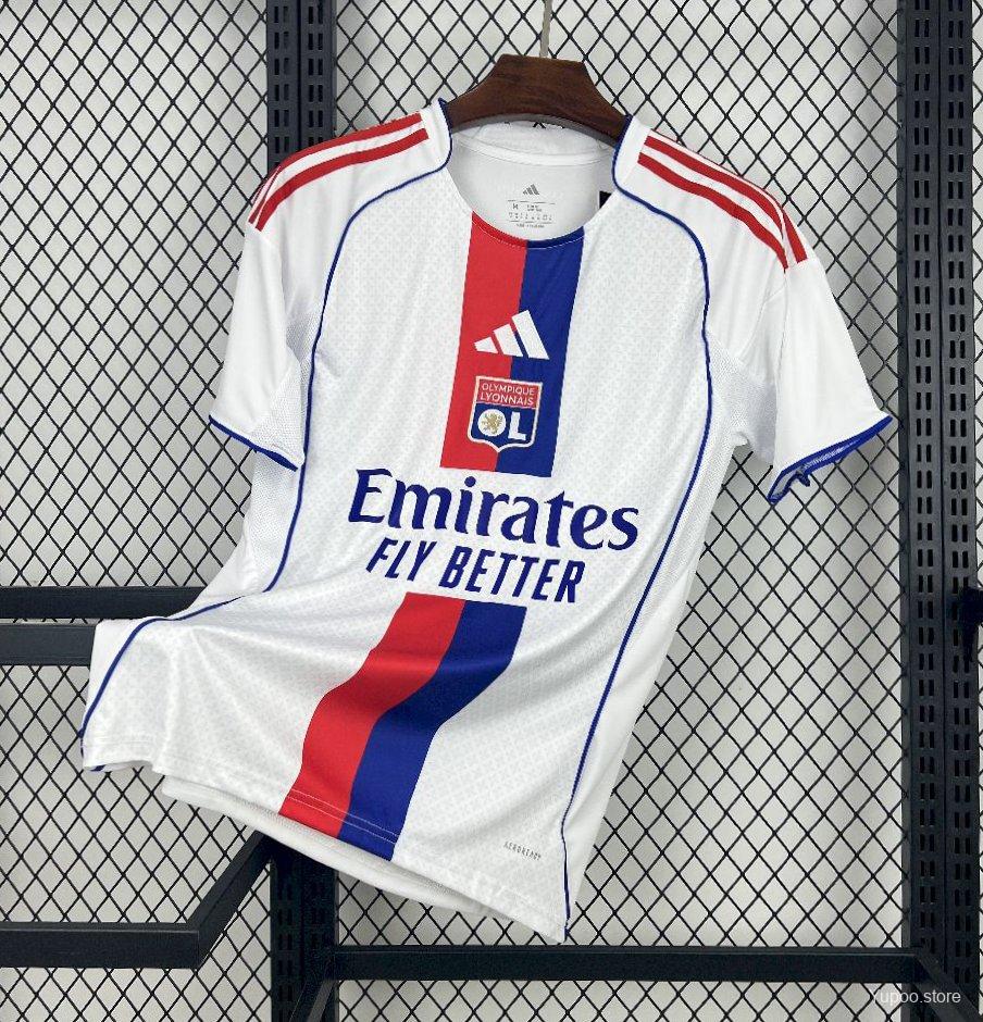 25-26 Olympique Lyonnais Home Fan Version